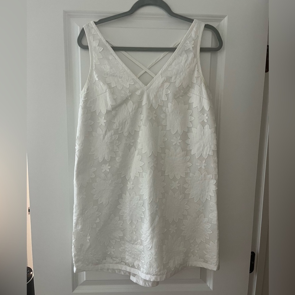 Rachel Roy White Lace Dress